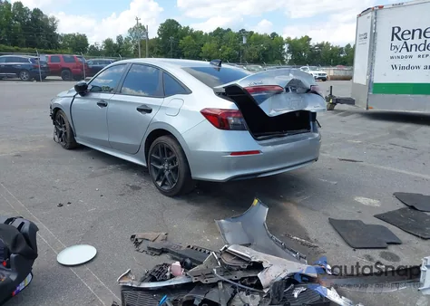 2025 Honda Civic Sport/Sport Touring from USA, damaged, VIN 2HGFE4F83SH317352